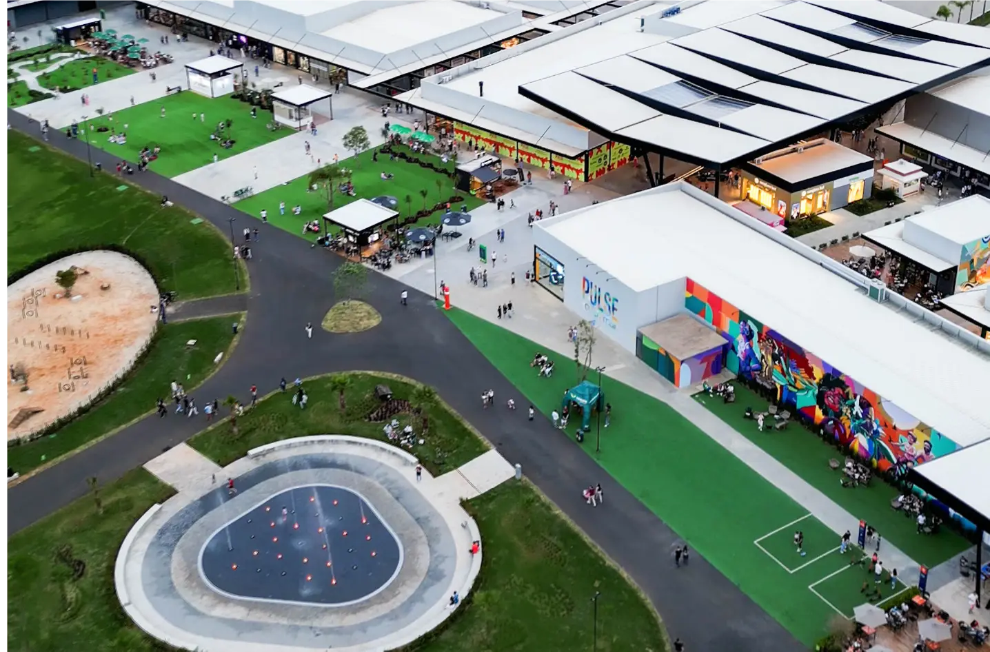 Bairro planejado que integra natureza, lazer e infraestrutura urbana
